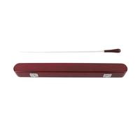 Music Baton, 15.4 Inch Music Conducting Baton, Orchestra Baton Band Conductor Baton with Spruce Wood Handle and Storage Case, Fits for Orchestra Conductor Music Professionals