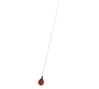 Music Baton, Mahogany Handle Fiberglass Rod, Beginner Professional Musician Conductor for Choir Orchestra Band Concert (R135L 27.8mm