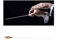 Music Baton,Orchestra Baton,Lightweight baton,Pearwood handle,can prevent warp,for choral, symphony, orchestra band,conductors and performers,etc