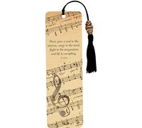 Music Beaded Bookmark