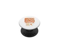 Music Bingo Crew Music Bingo Night Team Gift PopSockets Adhesive PopGrip