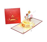 Music Birthday Cards For Musical Birthday Cake Happy Card Greeting Cards Postcards For Mom Wife Sister B Musical Girls With Sound