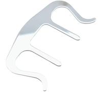 Music Book Clip, Metal Sheet Music Holder for Piano Pages, Silver Nickel Polished Plating, Anti-Bending Metal Design, Portable Page Clip Frees Hands for Instrument Accessories