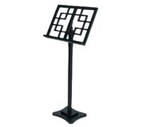 Music Book Clip Portable Music Stand Portable Music Stand Music Stand Solid Wood Music Score Guqin Erhu Vertical Thickened Portable Music Stand Antique Music Stand Music Stand(Black)