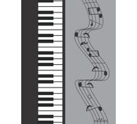 Music Book: Music Practice Log Book with Music Lesson Tracking for Scales, Pieces, Theory and Aural Training Assessments, Weekly Achievements and Music Staves