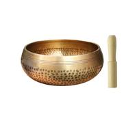 Music Bowl, Singing Bowl, Handmade Buddhist Brass Singing Bowl with Wood Mallet for Meditation, Yoga, Chanting, Music Therapy (4.3 inch)