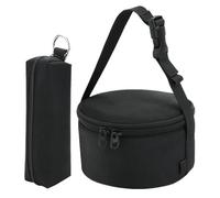 Music Bowl Storage Bag - Heavy Duty Carrying Pouch for Singing Bowl Set, Secure Bag for Sound Bowsl Accessories, Zippered Organizer Case | Compact Protective Carry Bags for Zen Yoga Mindful Practice