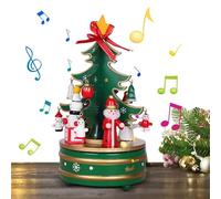 Music Box - Creative Christmas Tree, Rotating Figurine Gift, Craftsmanship, Versatile Decorative Accessory, Kids Boys Girls Present, Perfect For Small Bedroom Desktop Item