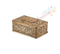 Music Box for Kids, Vintage Wind Up Singing Bird, Metal Engraved Music Boxes, for Mother's Day Christmas Birthday Party Home Workplace Girl Men Kids Play