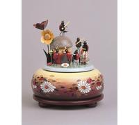 Music box small music-playing beetles 15 cm new music box Erzgebirge