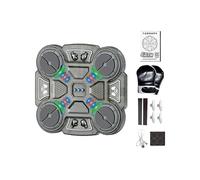 Music Box Training Device, Three Speed Levels Rechargeable Training - Boxing Target for Beating with Music for the Wall, for Students, Sports Enthusiasts 8 Years, for Gym, Playroom and for