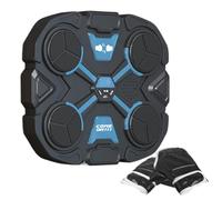 Music Boxing Machine - 12.6in ABS | Wall Mounted Intelligent Boxing Trainer | Bluetoothh Safe Boxingg Music Trainer | Reaction Training Toy For Kids Providing Fun Fitness Coordination Safe Exercise Pl