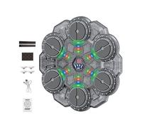 Music Boxing Machine - 45x45cm Smart Interactive Wireless Trainer Toy, Electronic Wall Mounted Fitness Device | Rhythm Punch Boxing Game For Boys Men Women Teens Girls Home Indoor Gym Office Living