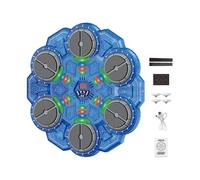 Music Boxing Machine - 45x45cm Smart Interactive Wireless Trainer Toy, Electronic Wall Mounted Fitness Device | Rhythm Punch Boxing Game For Boys Men Women Teens Girls Home Indoor Gym Office Living