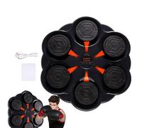 Music Boxing Machine, Boxing Machine Wall Mounted, 2024 NEW Smart Music Boxing Machine with 3 Speeds, Musical Boxing Equipment Punching Machine, Wall Target Training Devices for Adult Kid