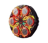 Music Boxing Machine - Electronic Agility Trainer, 33cm Compact Square Design, Audio With Punching Sensors | Stress Relief Exercise For Living Room Bedroom Fitness Enthusiasts