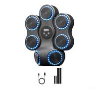 Music Boxing Machine for Adults, for smart Interactive Punching Trainer, Boxing Target Wall Mount Electronic Scoring Pad for Home Workout Fitness(basic model)