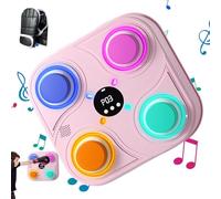 Music Boxing Machine for Adults, Musical Boxing Training Machine - Wall Boxing Machine, Punching Machine with Gloves,Lightweight Training Boxing Trainer Rechargeable Sports Toy