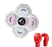 Music Boxing Machine for Kid - Wireless Smart Home Workout Tool With Light | Wall Mounted Music Punching Machine,for Daughter Family Friends Men Women Boys Girls Youth Teens Son