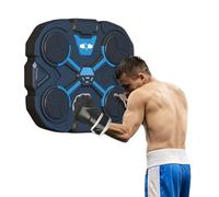 Music Boxing Machine for Kids, 3 Game Modes with Score Display, Adjustable Speed & Volume Boxing Wall Punch Pad Boxings Game Kids (Blue)
