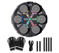 Music Boxing Machine for Kids-Bluetooth Wall Boxing Game Training Equipment with Upgraded Rhythm Lights&Glove&Pad, Home Gym Reaction Training Sport Toys for Boys Girls 3-12+ Teens Birthday Gifts