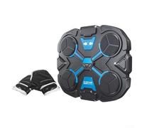 Music Boxing Machine, Four Target Music Boxing Machine With LED Punch Counter Interactive Sound Lightings Reflex Trainer For Home