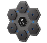 Music Boxing Machine, Interactive Punching Trainer with Boxing Gloves, Electronic Workout Equipment Target for Home Gym,9 Modes & 9 Speeds