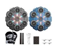 Music Boxing Machine - Rhythm Wall Punch Trainer, Smart Light Reaction Board, Controlled Strike Target, Electronic Music Boxing Training Panel With Speed Response System | For Adults Boys Gym