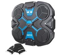 Music Boxing Machine - Smart Boxing Trainer With Punching Gloves, Interactive Wall Mount Rhythm Boxer For Kids Safety Training | Digital Punch Target For Fitness Practice Coordination Reflex Exercise