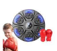 Music Boxing Machine | Smart Electronic Interactive Fitness Equipment,Wall Boxing Punching Pad,For Training Exercise Sport Kick Adults Teen Boys Girls Home Gym Indoor Game Christmas Birthday