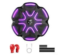 Music Boxing Machine Wall Mount LED Trainer Music Boxing Machine