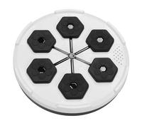 Music Boxing Machine with Bluetooth Connectivity Smart Punching Target for Home Exercise Adults and Kids (White)