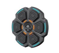 Music Boxing Machine with Gloves Playback Lighting BT Wall Mounted Smart Punching 9 Speed Adjustment Levels Counting for Adults Gym Indoor Home Garage