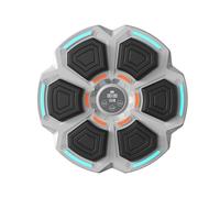 Music Boxing Machine with Gloves Playback Lighting BT Wall Mounted Smart Punching 9 Speed Adjustment Levels Counting for Adults Gym Indoor Home Garage