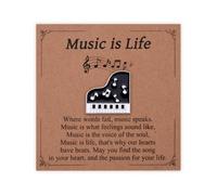 Music Brooch Pin for Trumpeter Violinist Guitarist Birthday Gifts for Women Men Musical Instrument Pin for Suit Dress, S, Metal, no gemstone