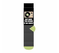 Music But Have You Heard It On Vinyl Socks - Size 7-11