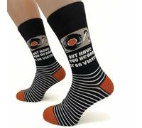 Music But Have You Heard It On Vinyl Socks - Size 7-11, Socks, Gift