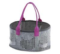 Music Carrying Bag, Hearing Doll Storage Suitcase, Multi-Functional Felt Cloth Travel Bag with Extra Space, Musical Instrument Accessories, Portable Storage Solution