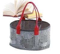 Music Carrying Bag | Hearing Doll Storage Suitcase | Travel Storage Bag, Extra Space Felt Fabric Case for Player Starter Game,