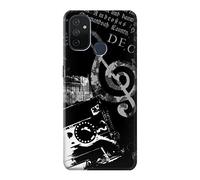 Music Cassette Note Case Cover For OnePlus Nord N100