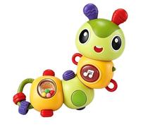 Music Caterpillar Toys, Bending Sensory Activity, 19x16x6cm, Interactive Sound Companion, Learning Rhythm Instrument, Flexible Body Build, for Kindergarten Party Travel