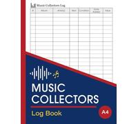 Music Collectors Log Book: Inventory Tracker for Collections
