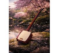 Music Composition Notebook: Sakura Garden Theme: Staff paper notebook for songwriting, musical notation, and creative compositions