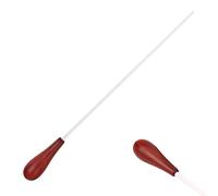 Music Conductor Baton - Wooden Handle 12 Inch Orchestral Baton for Kids, Adults with Ergonomic Design Function, Conducting Stick for Marching Band Drum Class Performances, 0.71 Inches