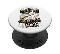 Music Conductor Don't Make Me Use My Conductor Voice PopSockets Adhesive PopGrip