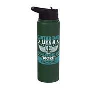 Music Dad Chord Best Dad Guitar Stainless Steel Insulated Water Bottle