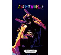 Music Daily Planner | Soft Cover | 110 Pages | 6 x 9 Inches | Christmas, Halloween Gifts: Travis Scott: Notebook Planner, Daily Planner Journal, To Do List Notebook, Daily Organizer