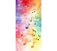 Music Diamond art Kits Adults Abstract Diamond Painting Cross Stitch Kits for Adults 16x8In, 5D DIY Crystal Art Canvas for Painting, Rhinestones Embroidery Wall Pictures Crafts for Home Decor DZSH4892
