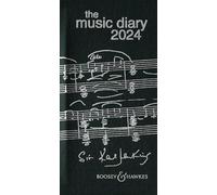 Music Diary 2024 - black - Diary - Boosey & Hawkes (BH 14054)