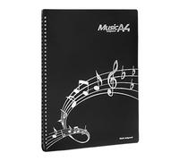 Music Document Holder Music Binder Certificate Organizers Texture Suitable For Musicians Students Present Music Folders